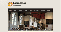 Desktop Screenshot of hervormdegemeenterhoon.nl
